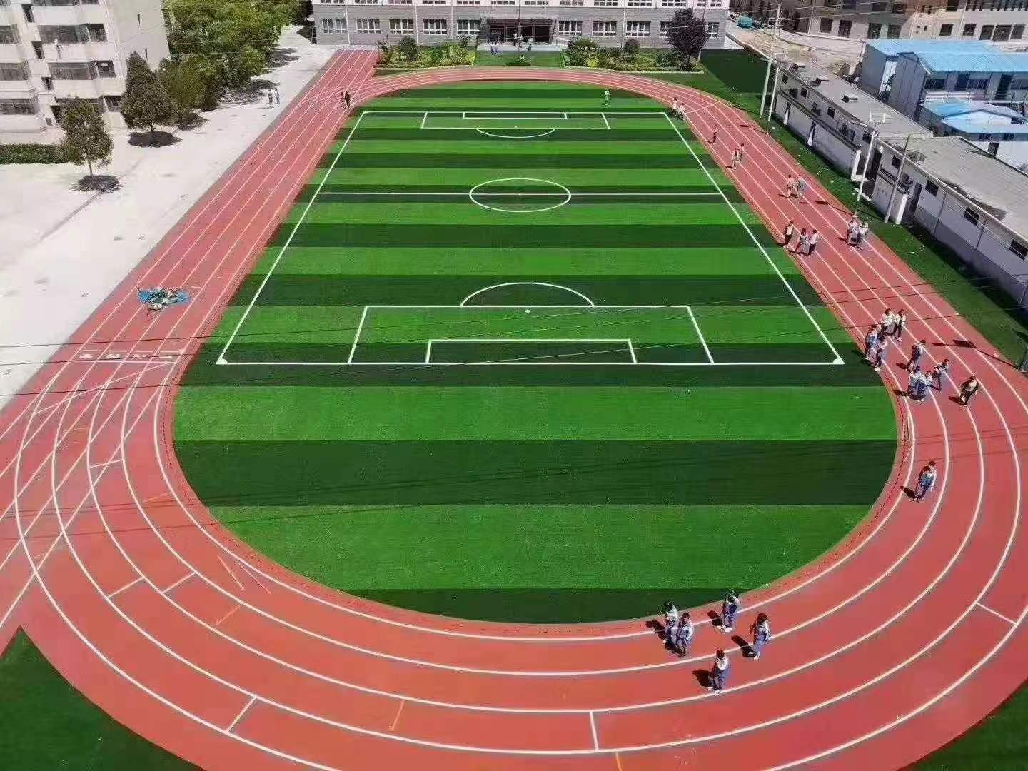 硅PU球場、塑膠跑道施工